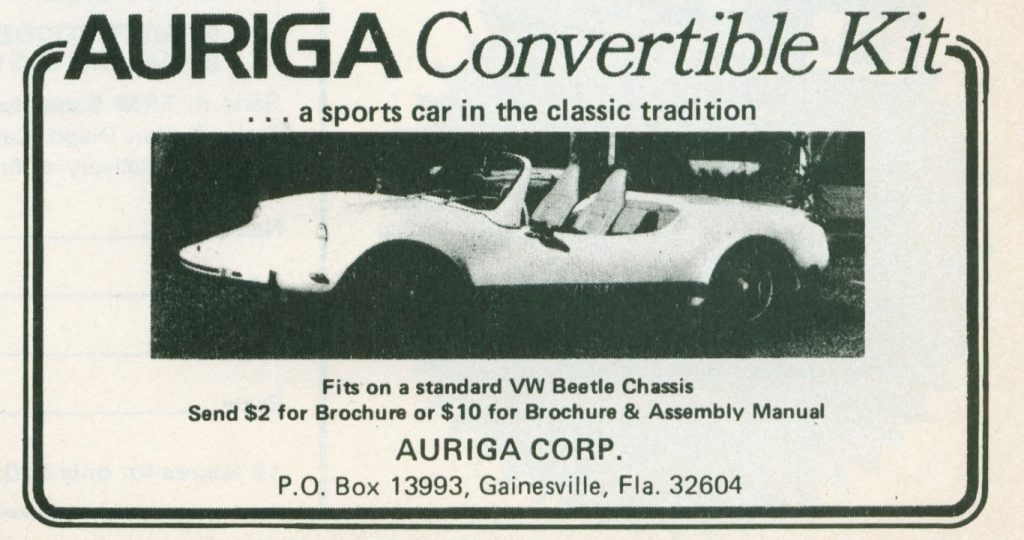 Auriga VW Kit Car